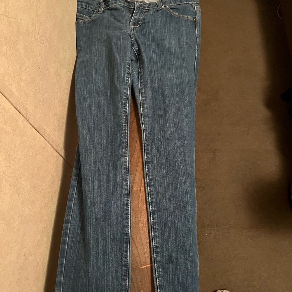 Old Navy Women's Straight Leg Blue Jeans